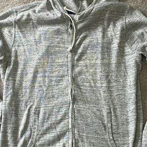 Mens J Crew Sweater Zip Hoodie